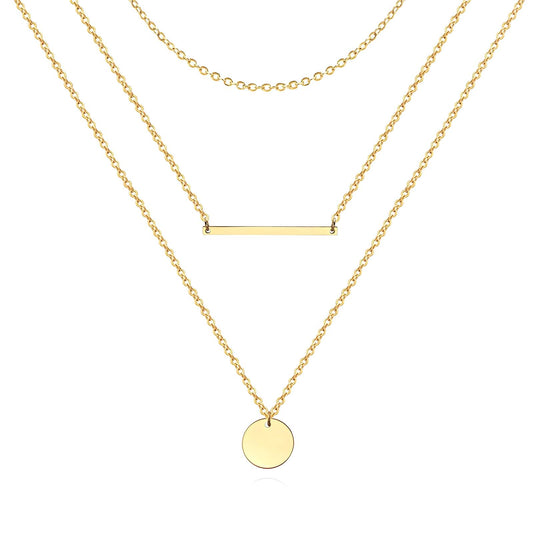 The "Trinity" Layered Necklace